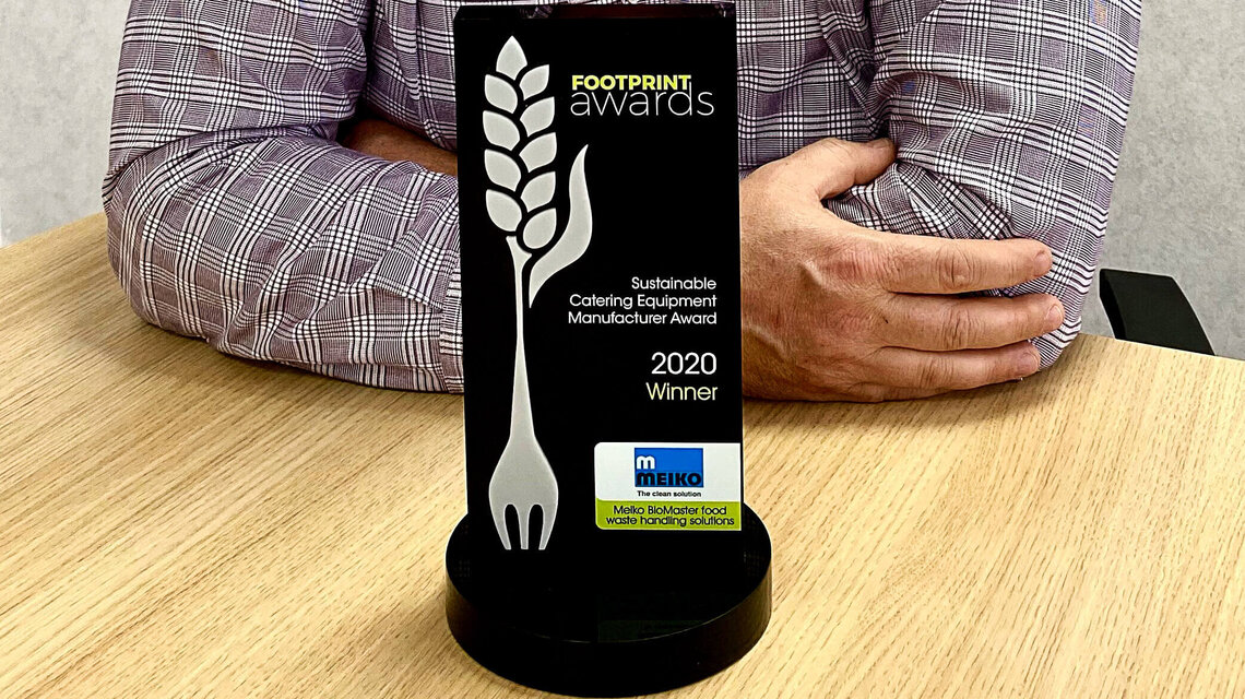 Paul Anderson mit dem Footprint Award