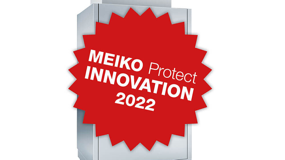 Mechanically removes dirt: the TopClean D pre-cleaning device from MEIKO 